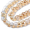 Glass Beads Strands GLAA-Q090-001-4