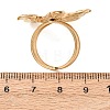 304 Stainless Steel Cuff Open Rings for Women RJEW-C162-01A-G-5