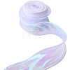 5Rolls Flat Rainbow Color Organza Ribbon OCOR-CY0003-29A-7