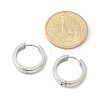 304 Stainless Steel Hoop Earrings for Women EJEW-C096-59P-5