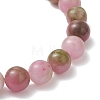 2Pcs Natural Dyed White Jade Beads Stretch Bracelet for Women BJEW-JB13165-5