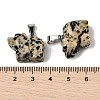 Natural Dalmatian Jasper Pendants G-B127-02P-03-4