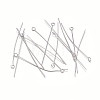 304 Stainless Steel Eye Pins STAS-O105-01P-0.6x45mm-1