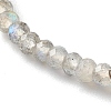 Natural Labradorite Beaded Bracelets BJEW-JB06384-10-4