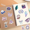 50Pcs Magic Theme PVC Waterproof Stickers Set STIC-C003-10A-8