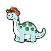 Cowboy Dinosaur Alloy Enamel Pins JEWB-G046-04A-1