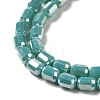 Electroplate Glass Beads Strands EGLA-D031-01H-3