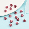 Polymer Clay Rhinestone Beads RB-H284-6MM-209-5