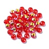 AB Color Plated Glass Beads EGLA-P059-03A-AB01-1