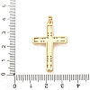 Easter Brass Micro Pave Clear Cubic Zirconia Pendants CU-CBA97F2-01B-G-3