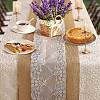 Jute Cloth & Lace Table Runners HULI-PW0002-131A-2