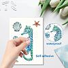 8 Sheets 8 Styles PVC Waterproof Wall Stickers DIY-WH0345-172-3