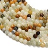 Natural Butter Jade Beads Strands G-C289-B03-6mm-3