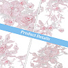 2Pcs 3D Flower Beading Polyster Embroidery Ornaments Accessories DIY-CY0003-64B-6