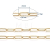 Soldered Brass Paperclip Chains CHC-G005-06G-01-10