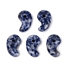 Natural Blue Spot Jasper Pendants X-G-S294-07B-14-1