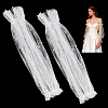 Polyester Detachable Mesh Puff Sleeves AJEW-WH0485-43B-6