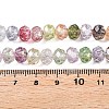 Transparent Glass Beads Strands GLAA-T023-8mm-A15-4