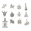 Mixed Tibetan Style Alloy Pendants PALLOY-MSMC002-AS-1