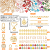 DIY Lip Gloss Keychain Findings Kits DIY-SP0007-47-2