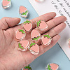 Transparent Enamel Acrylic Beads X1-TACR-S155-003C-5