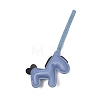 Horse PU Leather Pendant Decorations HJEW-A012-01C-2
