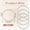 Iron Open Jump Rings FIND-SP0002-63C-2