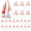 Transparent Plastic Gift Bags with Handle ABAG-WH0044-96-1