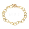 Brass Cable Chains Bracelets for Women BJEW-JB12754-2