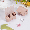 PU Imitation Leather Wedding Ring Pouch ABAG-WH0045-10C-3
