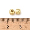 Rack Plating Brass Beads KK-S375-19G-2