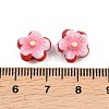 Printed Cinnabar Beads CARL-A001-01C-3