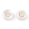 Natural Freshwater Shell Beads SHEL-N036-01G-4