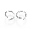 Tarnish Resistant 304 Stainless Steel Jump Rings A-STAS-F110-05P-2