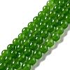 Natural & Dyed Malaysia Jade Bead Strands X-G-A146-6mm-A28-3