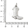 304 Stainless Steel Pendants FIND-T075-02P-3