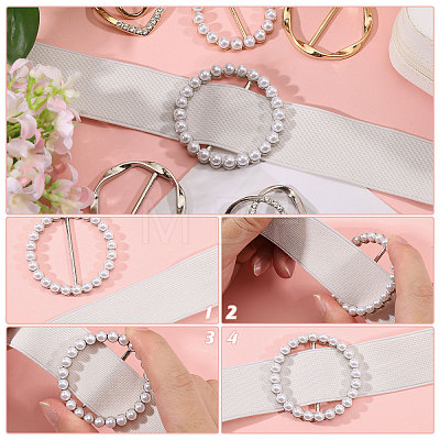 1Bag Iron with Crystal Rhinestone & Resin Brooches JEWB-CA0001-93-1