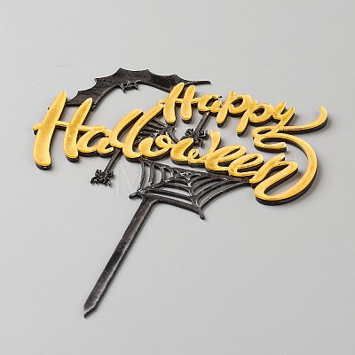 Acrylic Halloween Cake Insert Card Decoration DIY-H109-10-1