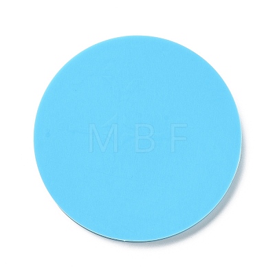 DIY Mother's Day Theme Flat Round Pendant Silicone Molds SIMO-H010-02D-1