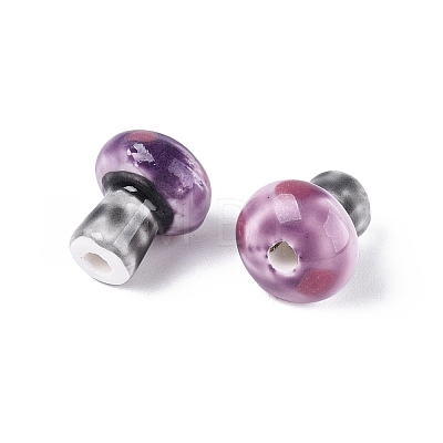 Handmade Porcelain Beads PORC-N012-03B-1
