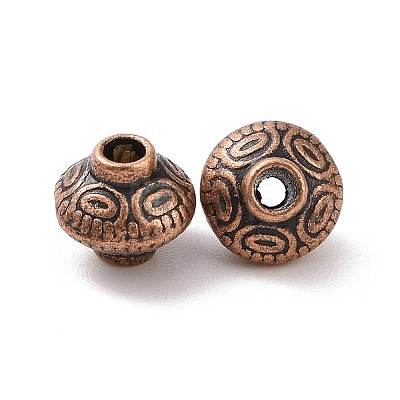 Tibetan Style Alloy Spacer Beads LS-RLF1152Y-NF-1