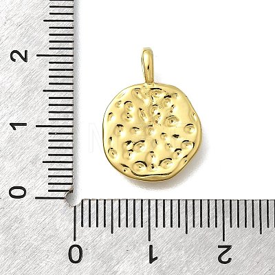 Brass with Enamel Pendants KK-D295-31G-03-1