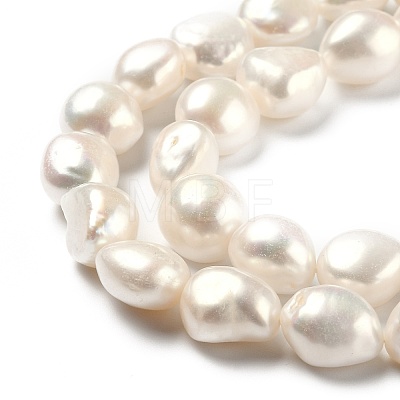 Natural Cultured Freshwater Pearl Beads Strands PEAR-L033-39D-1