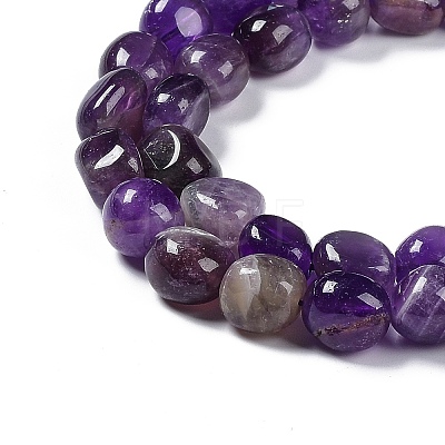Natural Amethyst Beads Strands G-C038-02Q-1