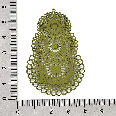 Bohemian 430 Stainless Steel Big Pendants STAS-G396-01D-07-1