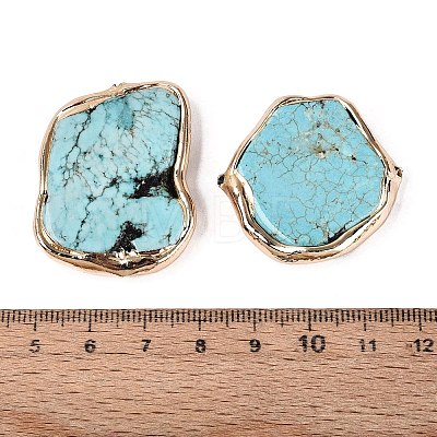 Dyed Natural Howlite Beads G-Q606-04A-01-1