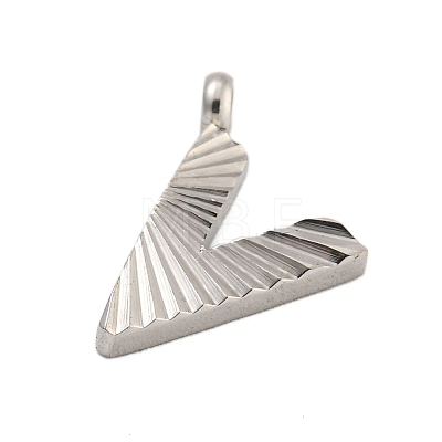 304 Stainless Steel Charms STAS-G345-01P-V-1
