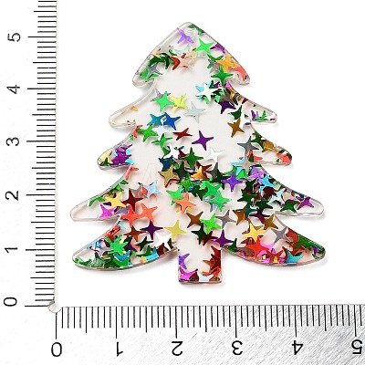 Christmas Theme Acrylic Pendants OACR-A034-01A-1