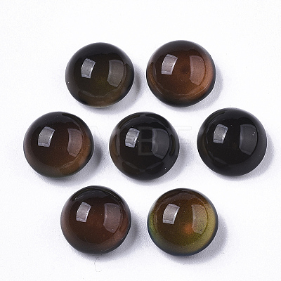 Translucent Glass Cabochons LS-X-GLAA-T023-03B-1