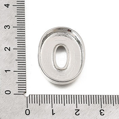 Brass Slide Charms KK-Z163-01P-O-1